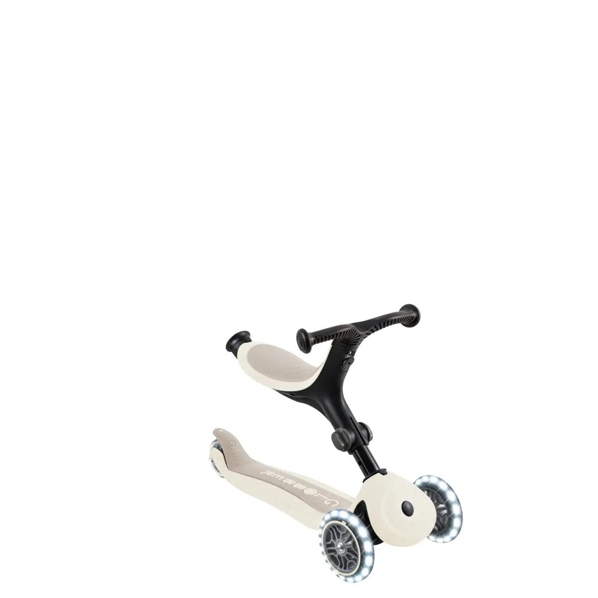 Globber Go Up Active Lights Eco Coconut 2/14