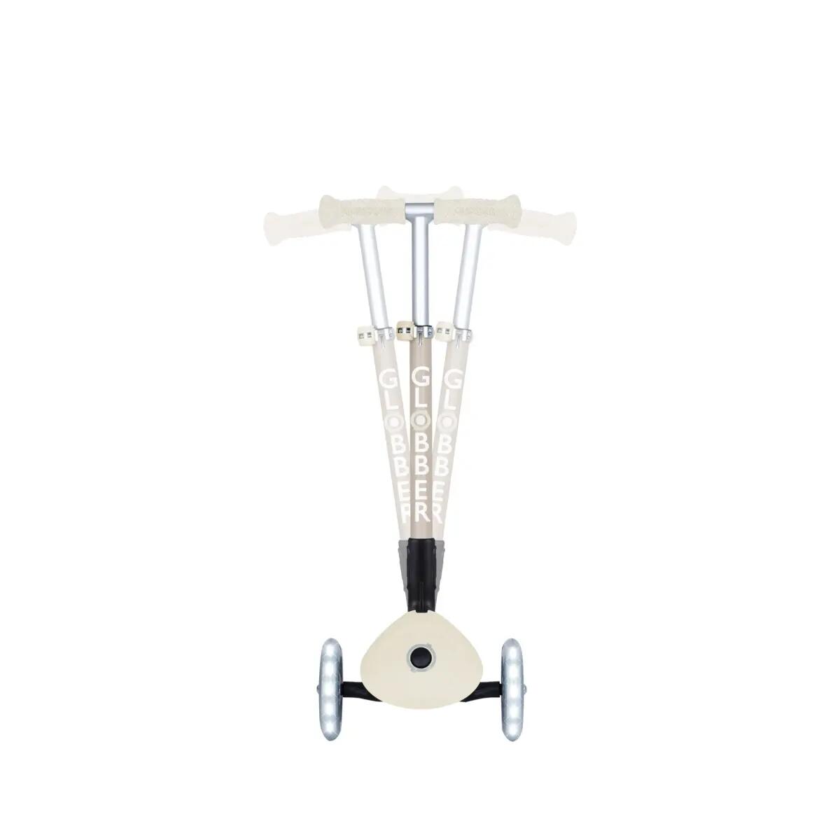 Trottinette 3 roues JUNIOR FOLDABLE LIGHTS ESSENTIAL - Beige coconut 3/14