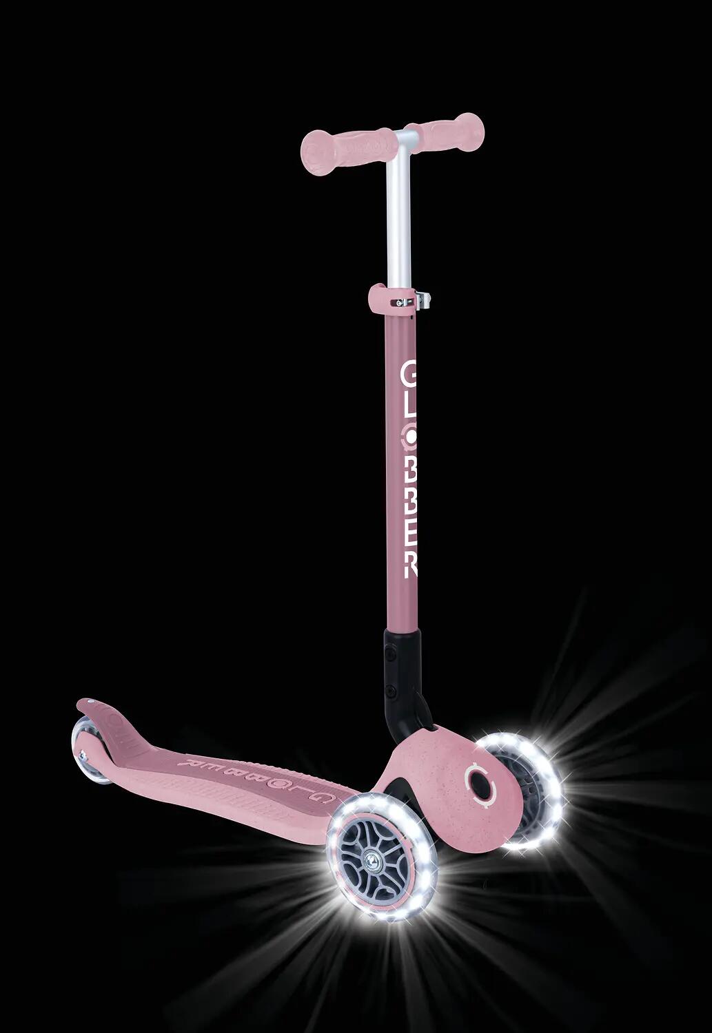 GLOBBER PRIMO FOLDABLE LIGHTS EC beere, mit Leuchtrollen 14/14