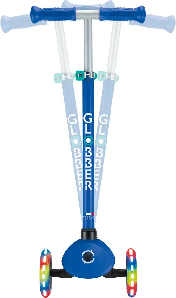 GLOBBER PRIMO LIGHTS dunkelblau, mit Leuchtrollen 6/15