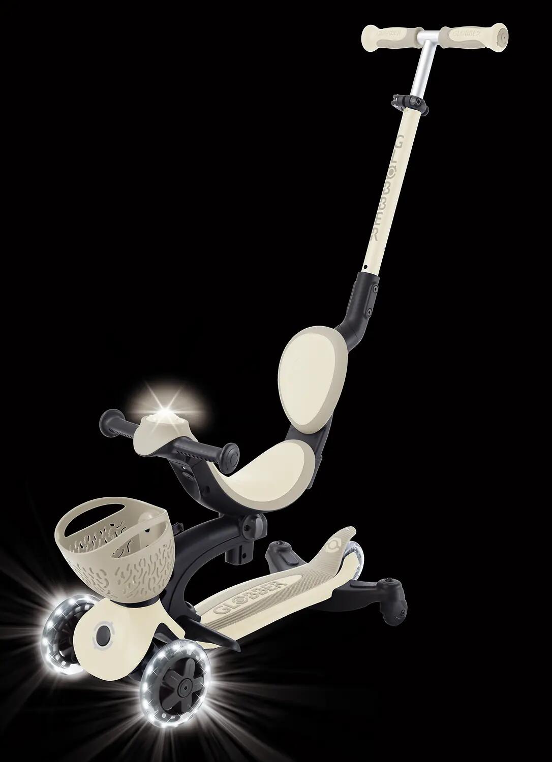 Trottinette évolutive GO-UP BABY 360 LIGHTS - Taupe 14/14