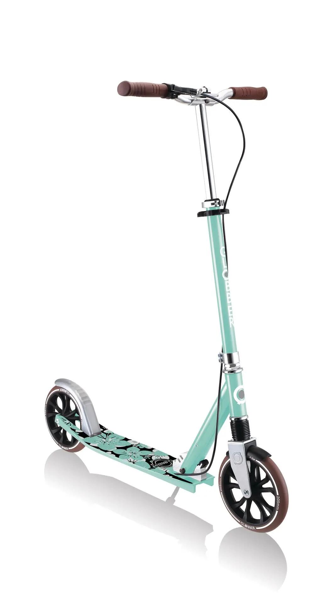 Monopattino NL 205 DELUXE ruote grandi - Verde Menta 8/14