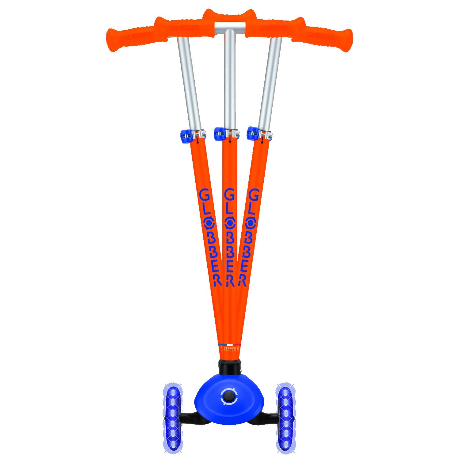 Trottinette 3 roues PRIMO PLUS LIGHTS NEON - Bleu marine 10/13