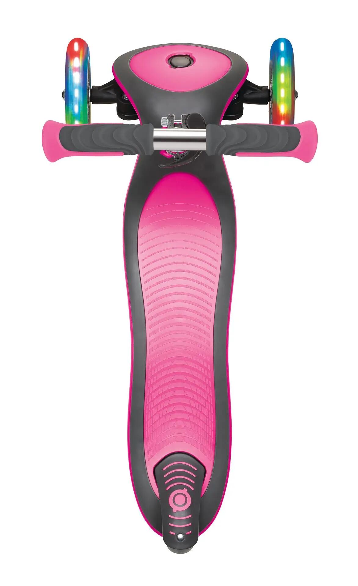 GLOBBER ELITE DELUXE LIGHTS pink, mit Leuchtrollen 15/15