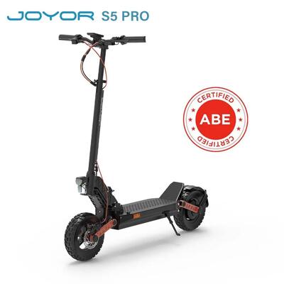 Opvouwbare elektrische step voor volwassenen s5 pro abe, 10" banden, 48v13ah.