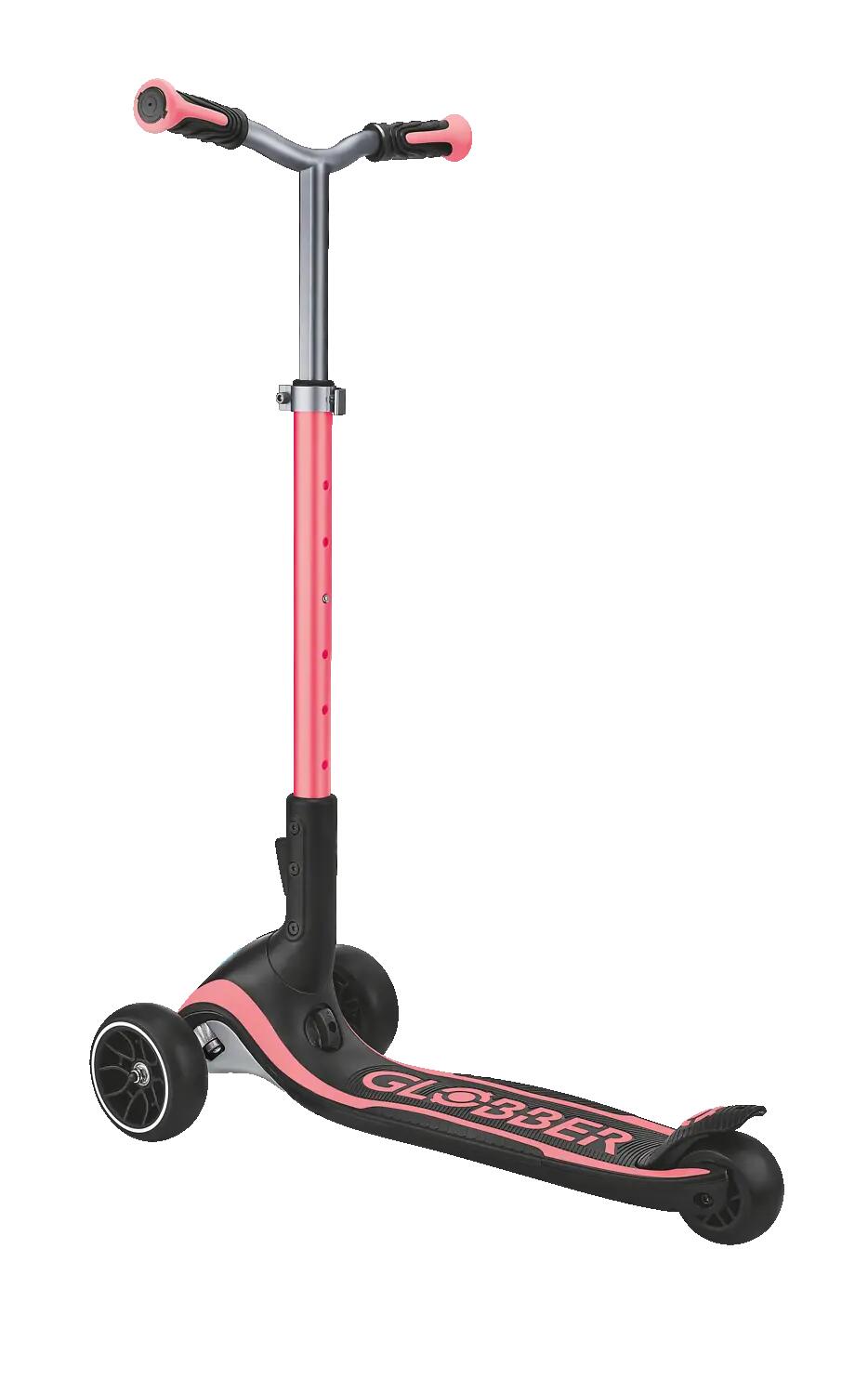 Patinete ULTIMUM de 3 ruedas evolutivo - Rosa Coral 12/14