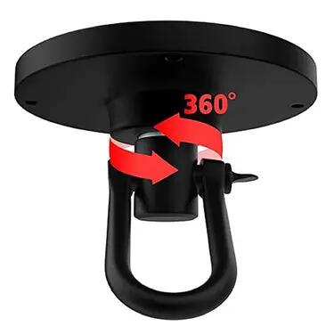Poire de vitesse RDX F6 KARA cuir avec pivot acier 30 cm 4/7