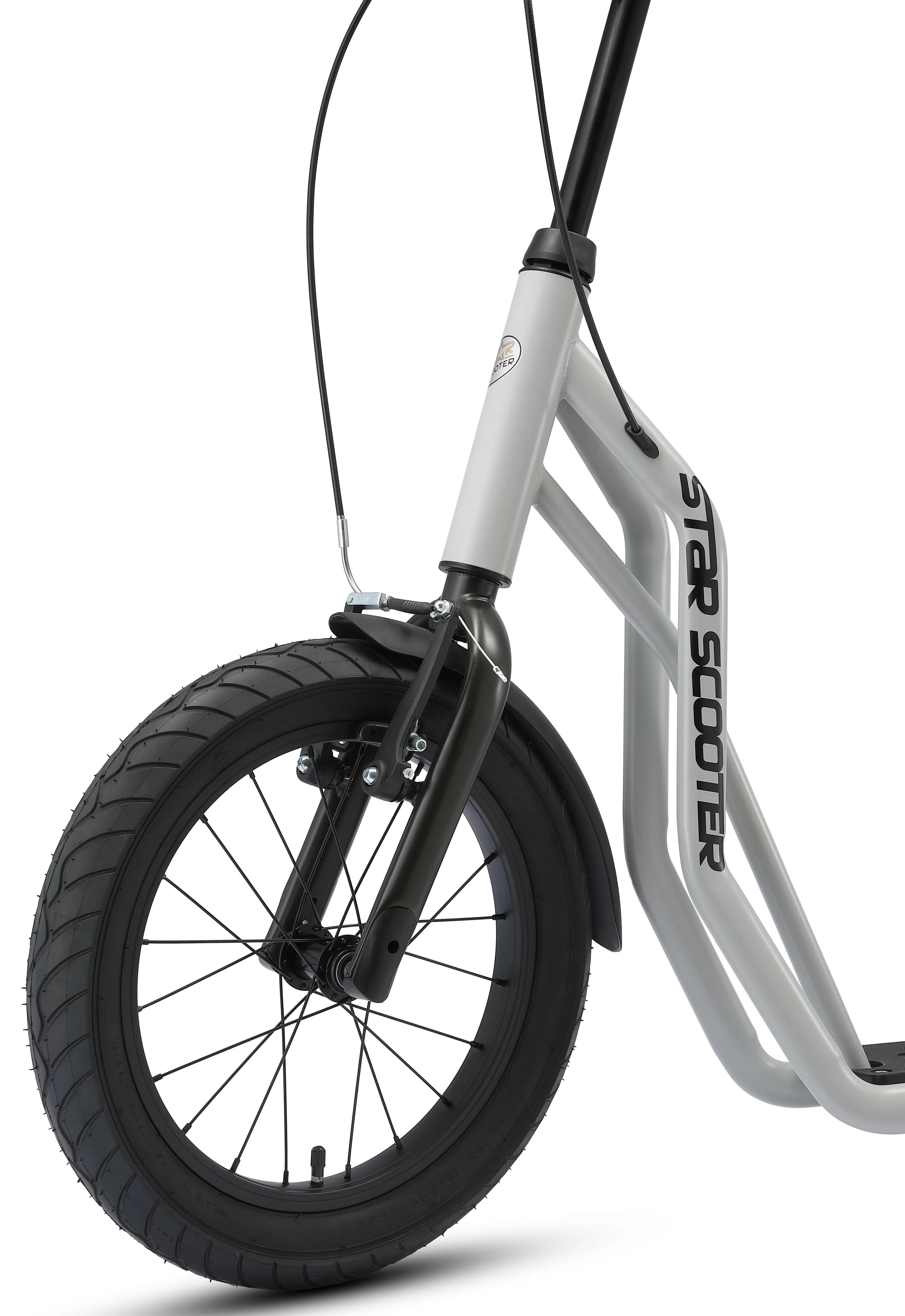 Trottinette grandes roues 16", pour enfants de 8 ans, pneus gonflables, Mixed 6/8