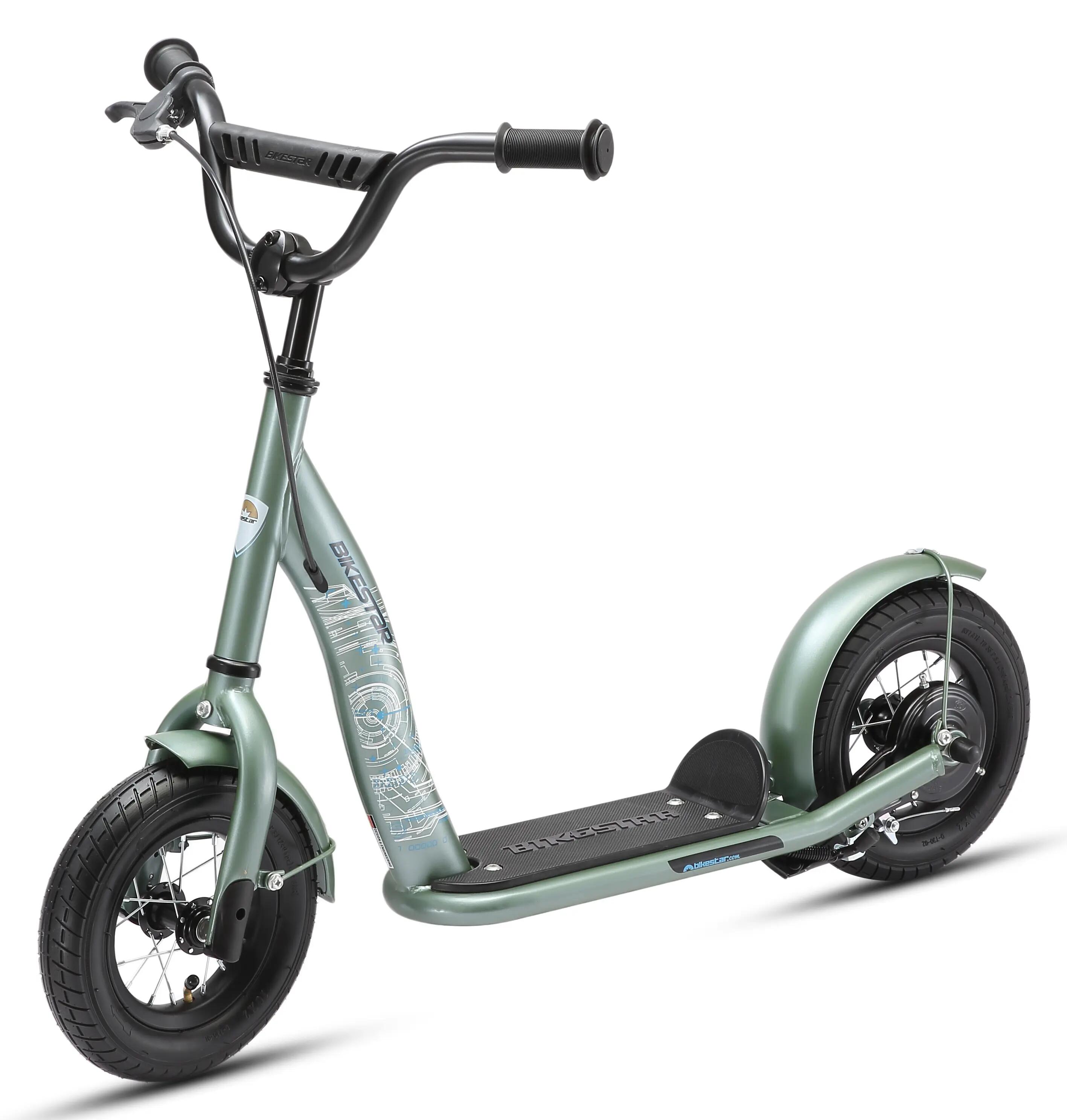 Monopattino con granruote 10", per bambini 5 anni, pneumatici ad aria, Classic 4/8