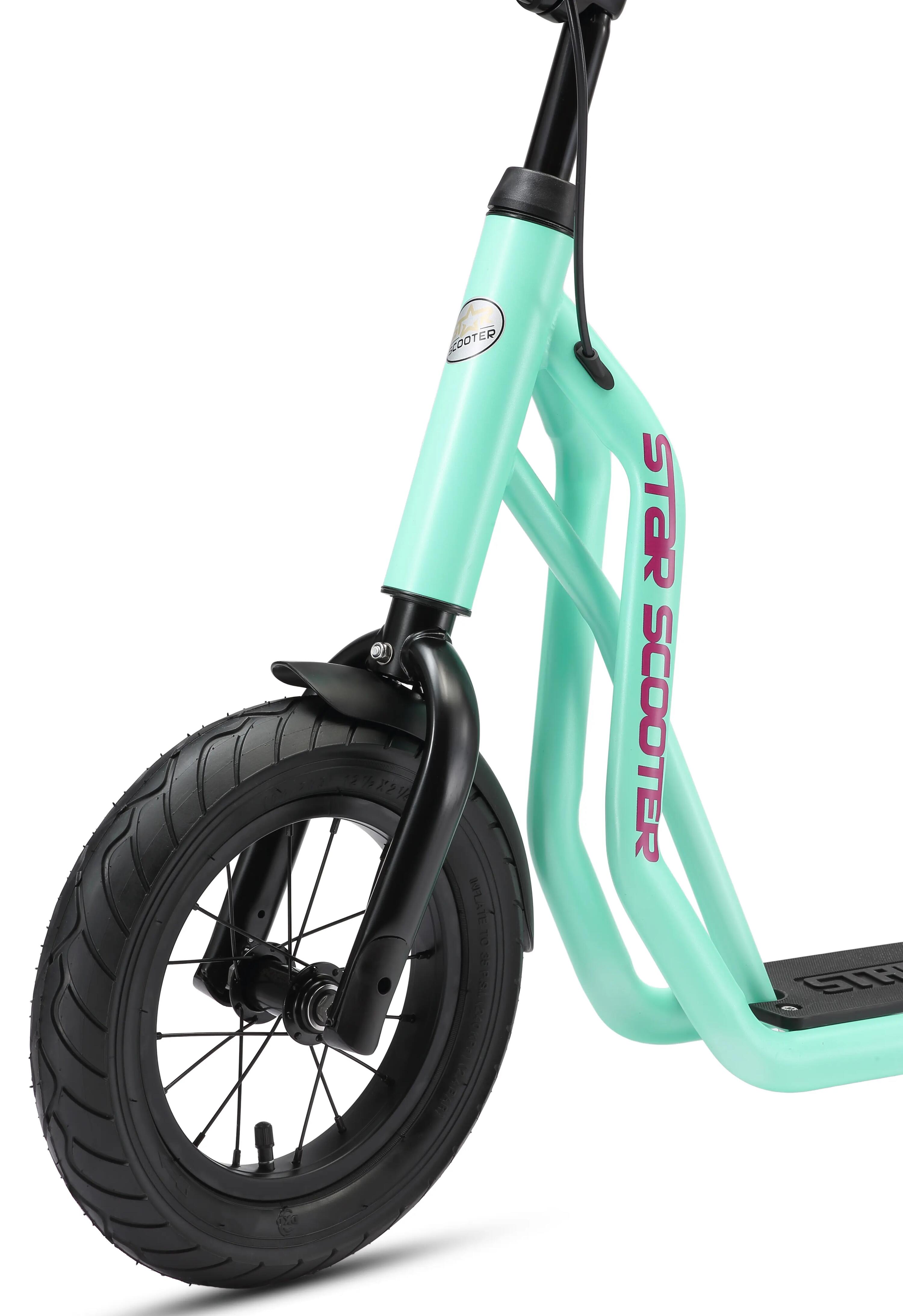 Monopattino con granruote 12", per bambini 8 anni, pneumatici ad aria, Mixed 7/9