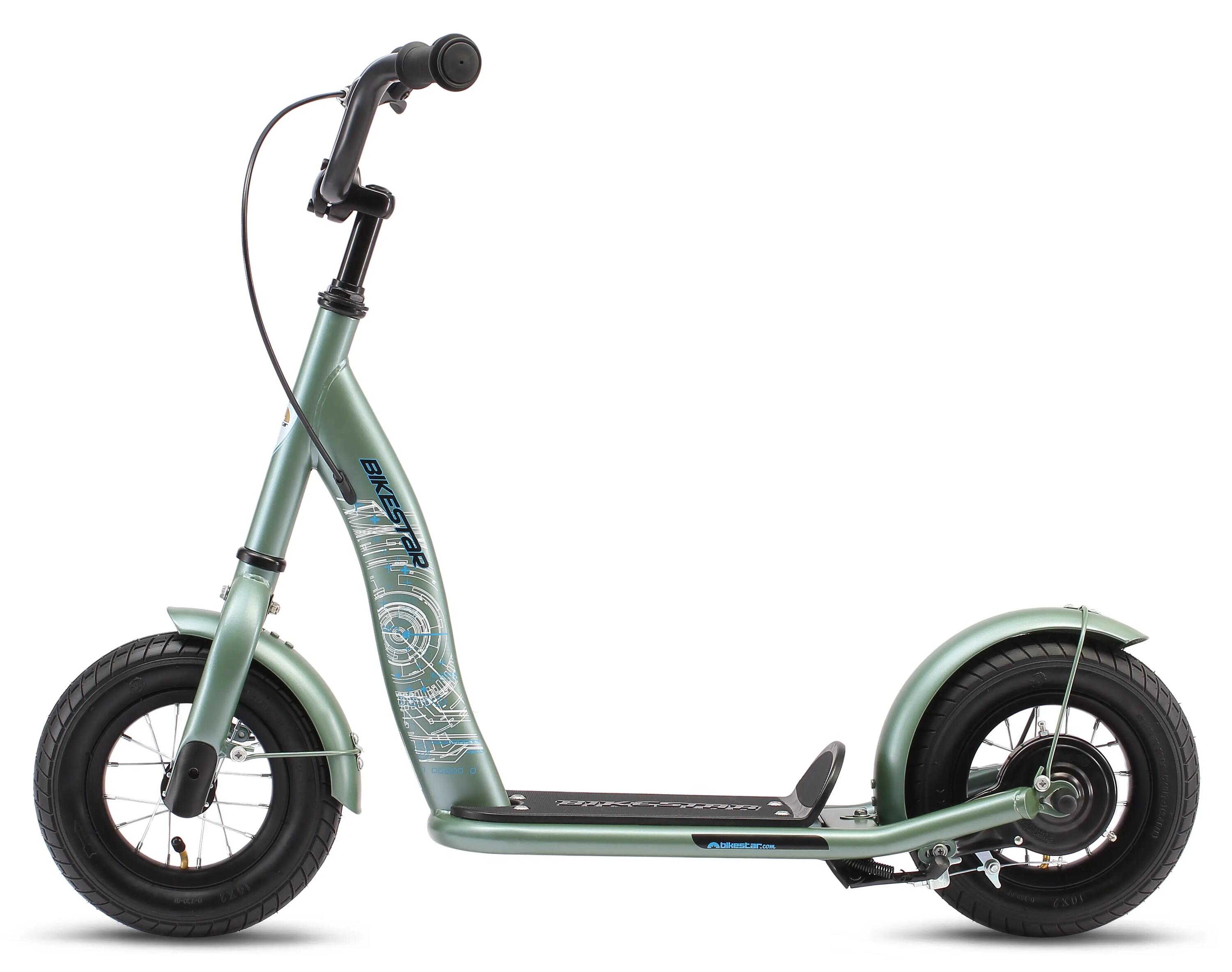Monopattino con granruote 10", per bambini 5 anni, pneumatici ad aria, Classic 3/8