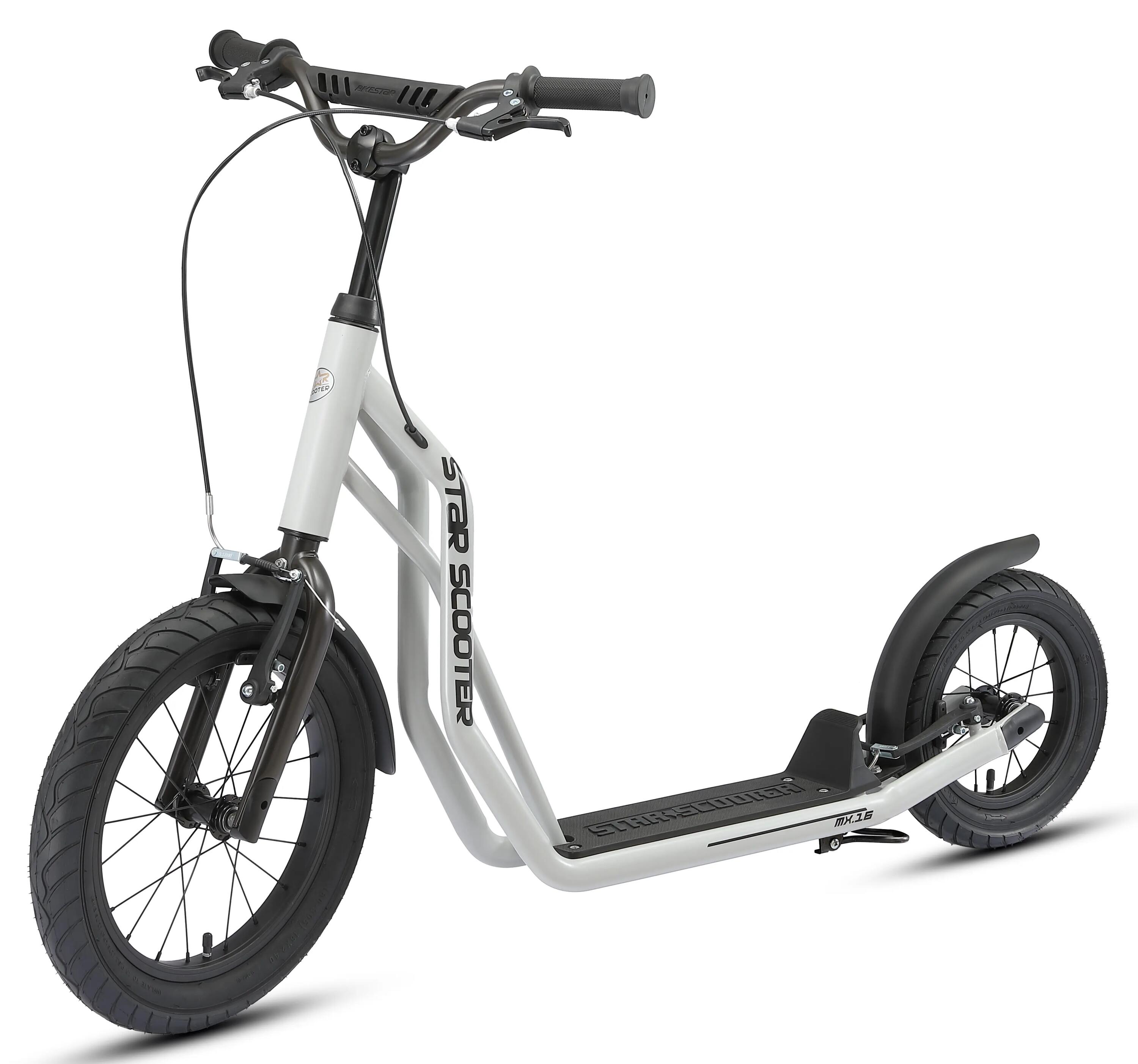 Trottinette grandes roues 16", pour enfants de 8 ans, pneus gonflables, Mixed 4/8