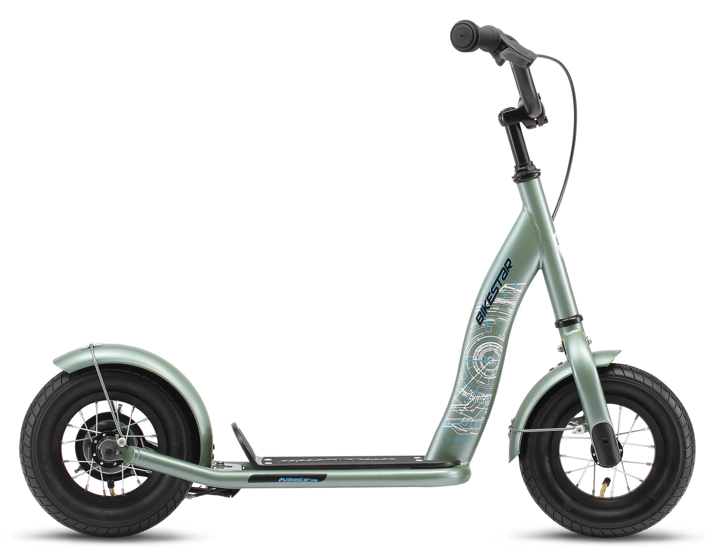 Monopattino con granruote 10", per bambini 5 anni, pneumatici ad aria, Classic 2/8
