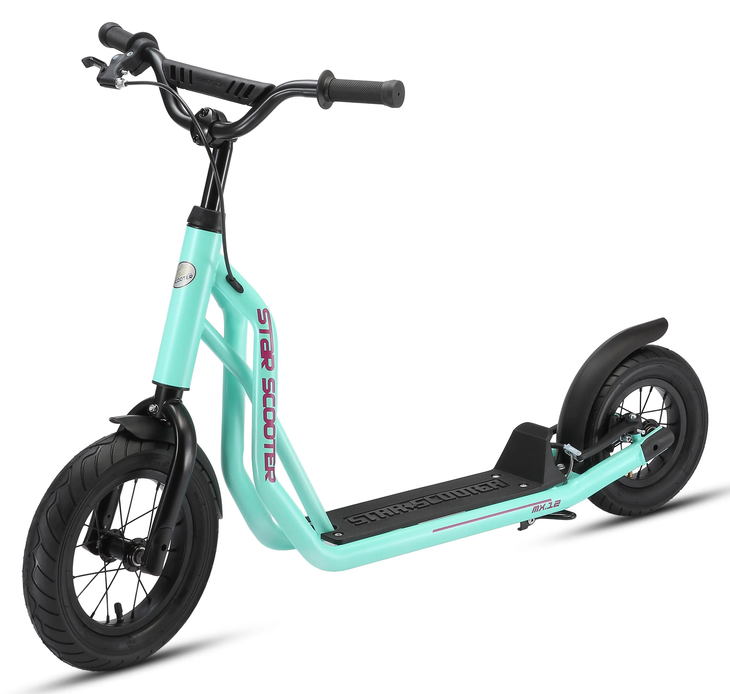 Monopattino con granruote 12", per bambini 8 anni, pneumatici ad aria, Mixed 5/9