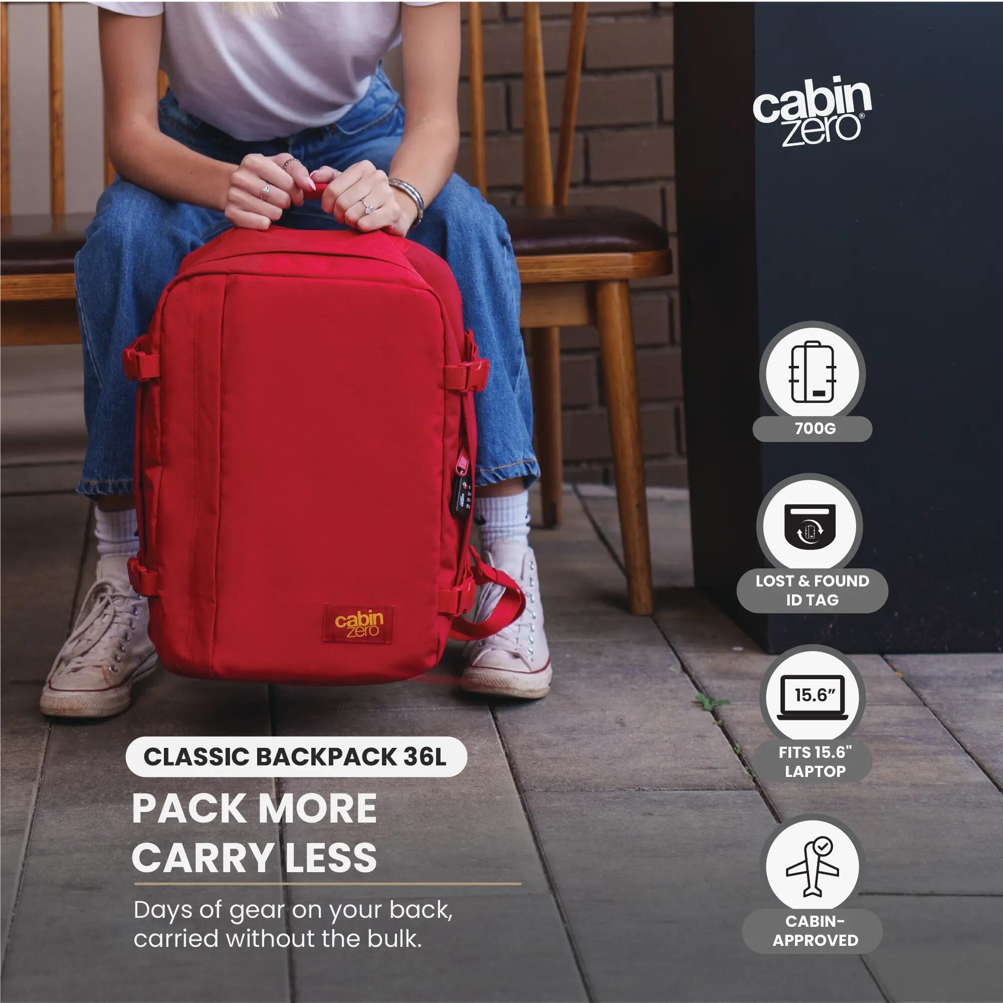 Cestovní batoh CabinZero Classic 36L 2/11