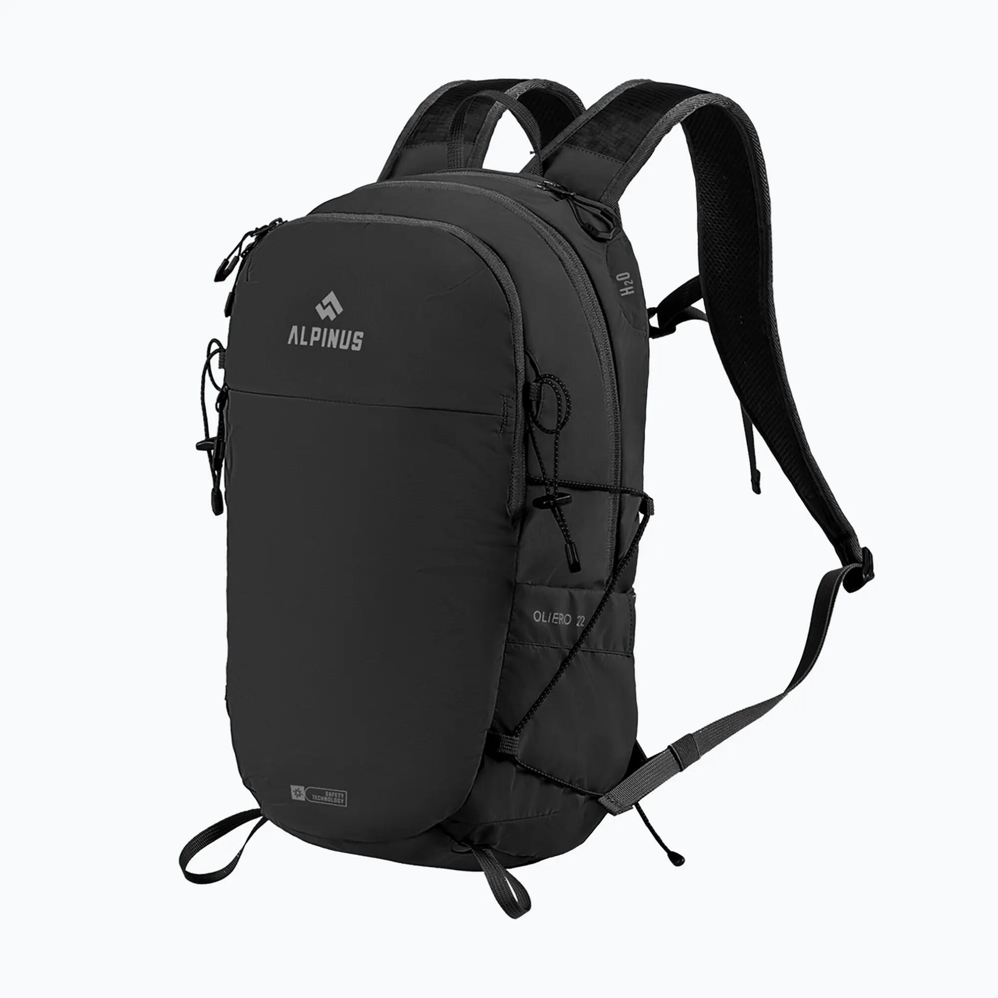 Rucsac turistic Alpinus Oliero 22 l Negru