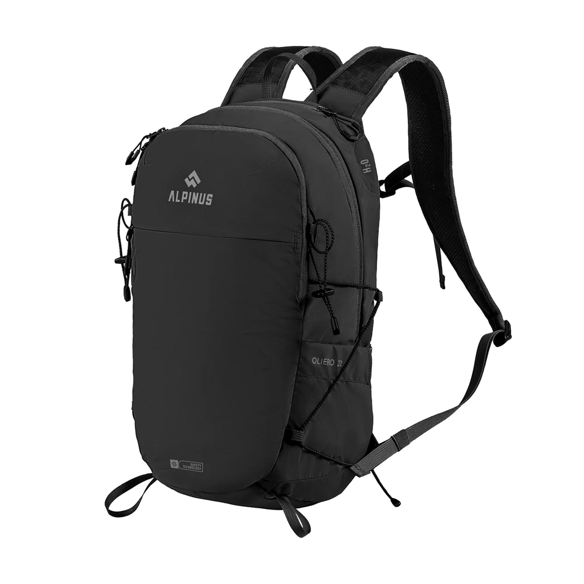 Sac à dos - Trekking - Unisexe - Léger, 22 l - Alpinus Oliero 22 4/8