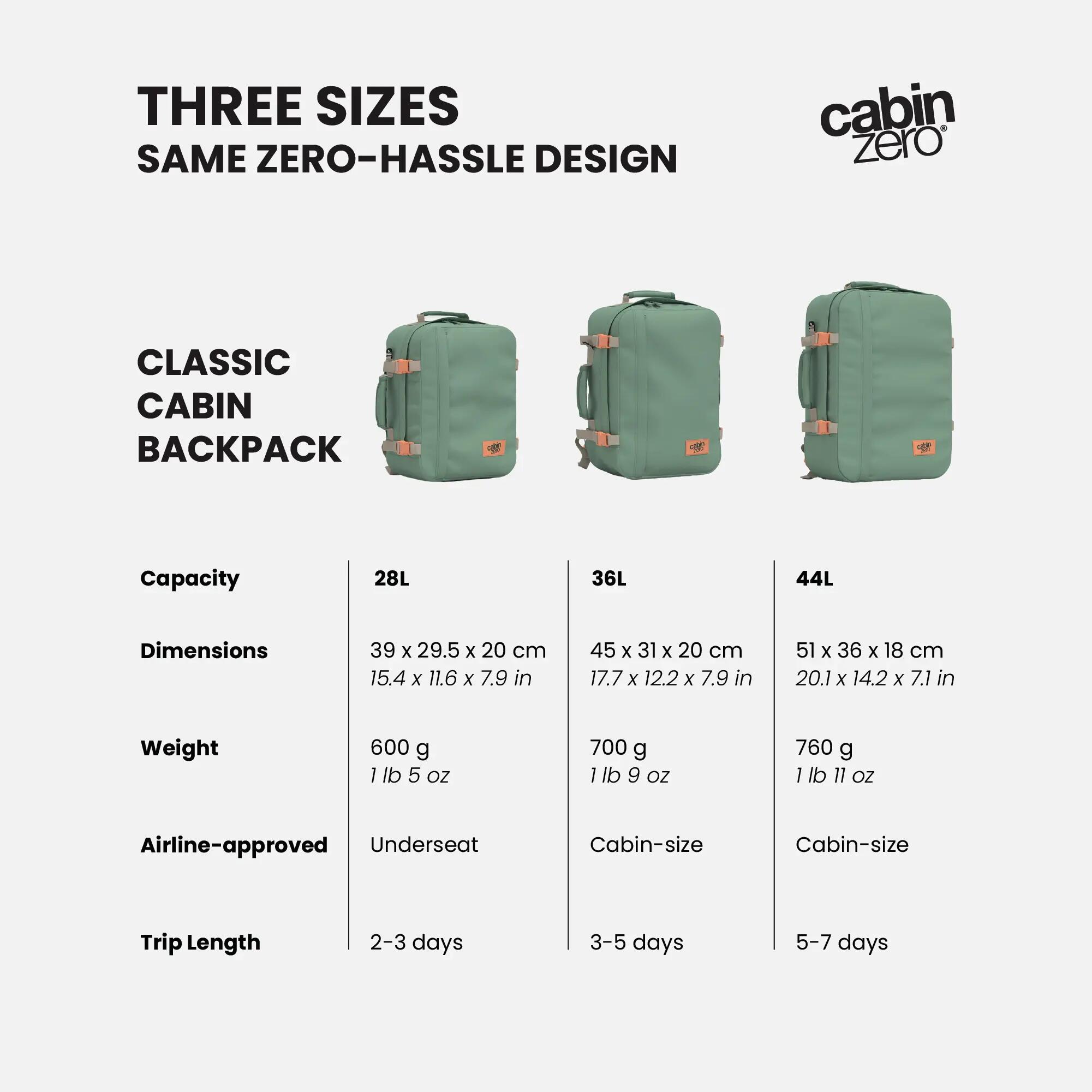Zaino Classic 36L 7/12