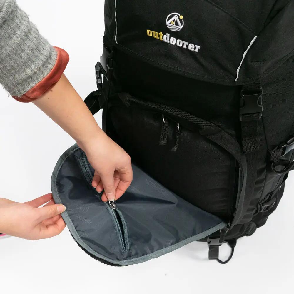 Backpacker Rucksack Atlantis 90+10 Schwarz - Trekkingrucksack 100L 2/7