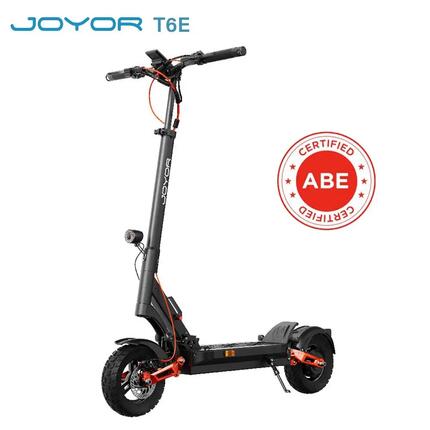Trottinette électrique pliable adulte T6E ABE, 48V18Ah, pneus 10".