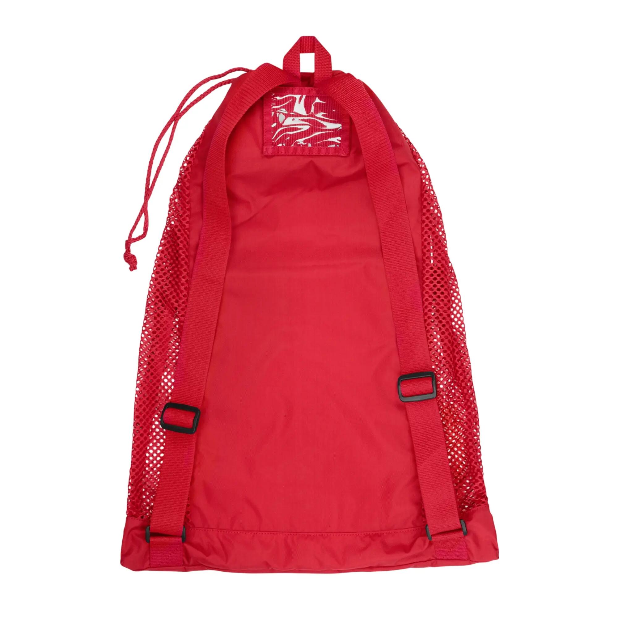 Schwimmsack, Netzmaterial, Ventiliert Damen und Herren Rot 2/3