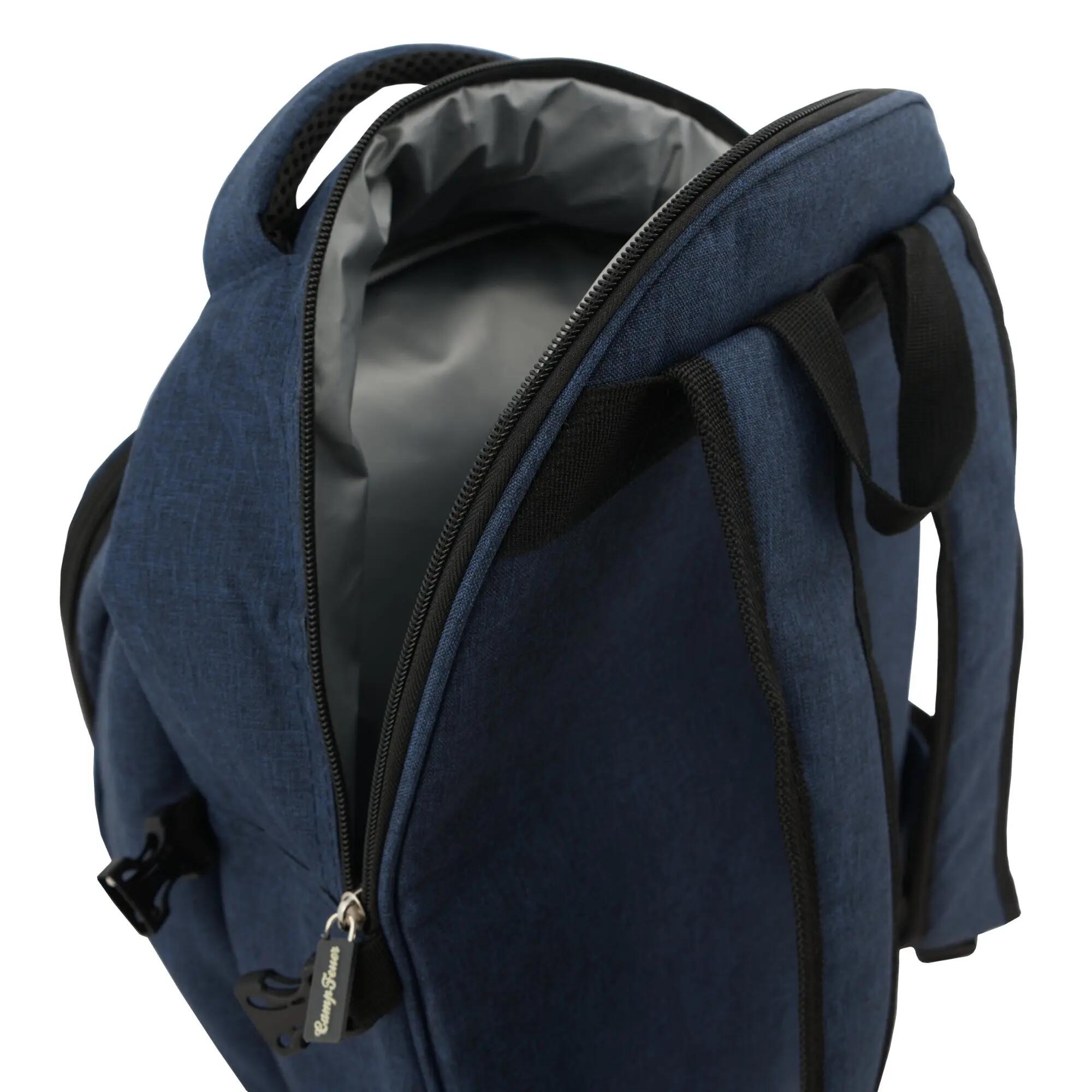 Picknickrucksack 32-teilig, Picknickset für 4 Personen, Blau, Freizeitrucksack 4/4