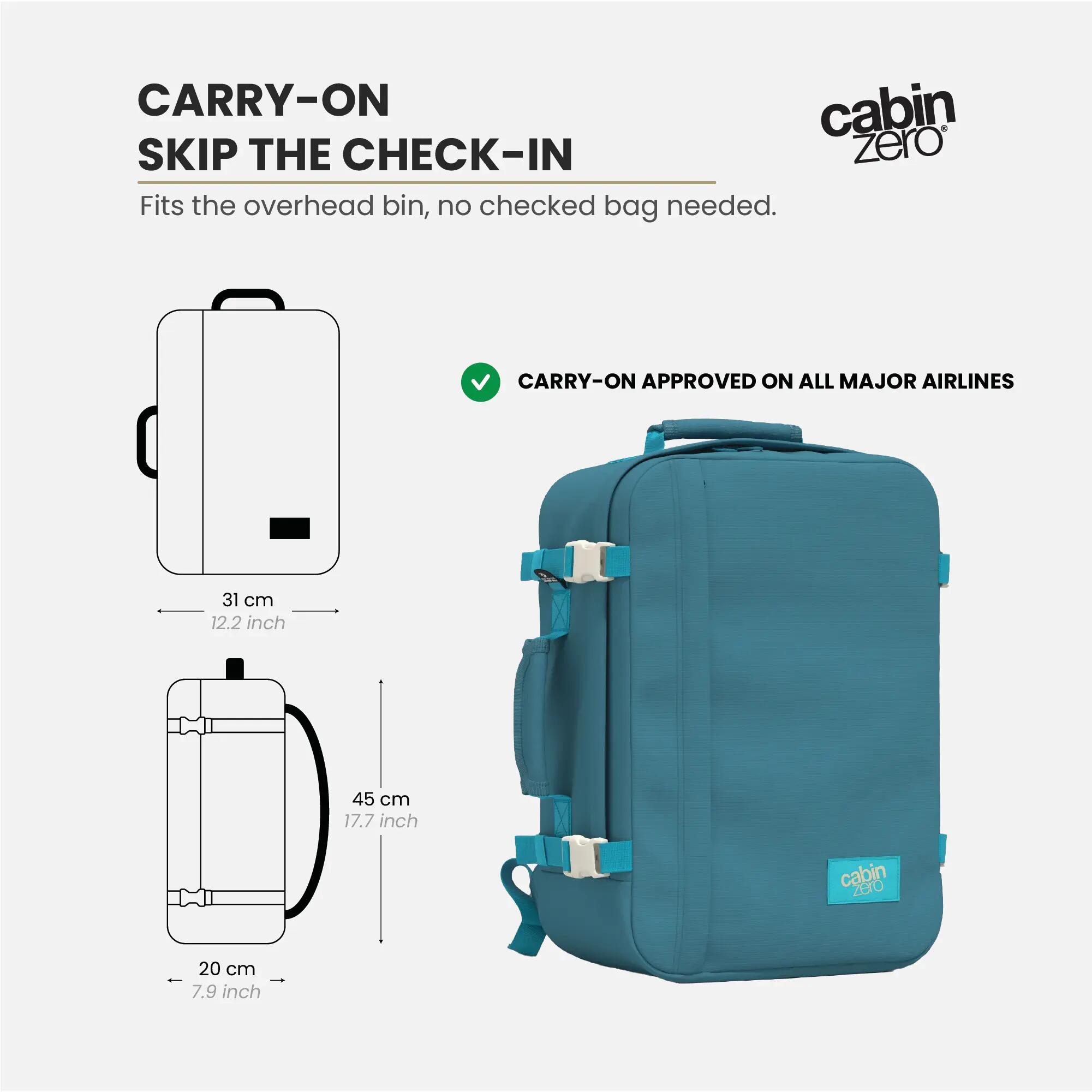 Cestovní batoh CabinZero Classic 36L 3/11