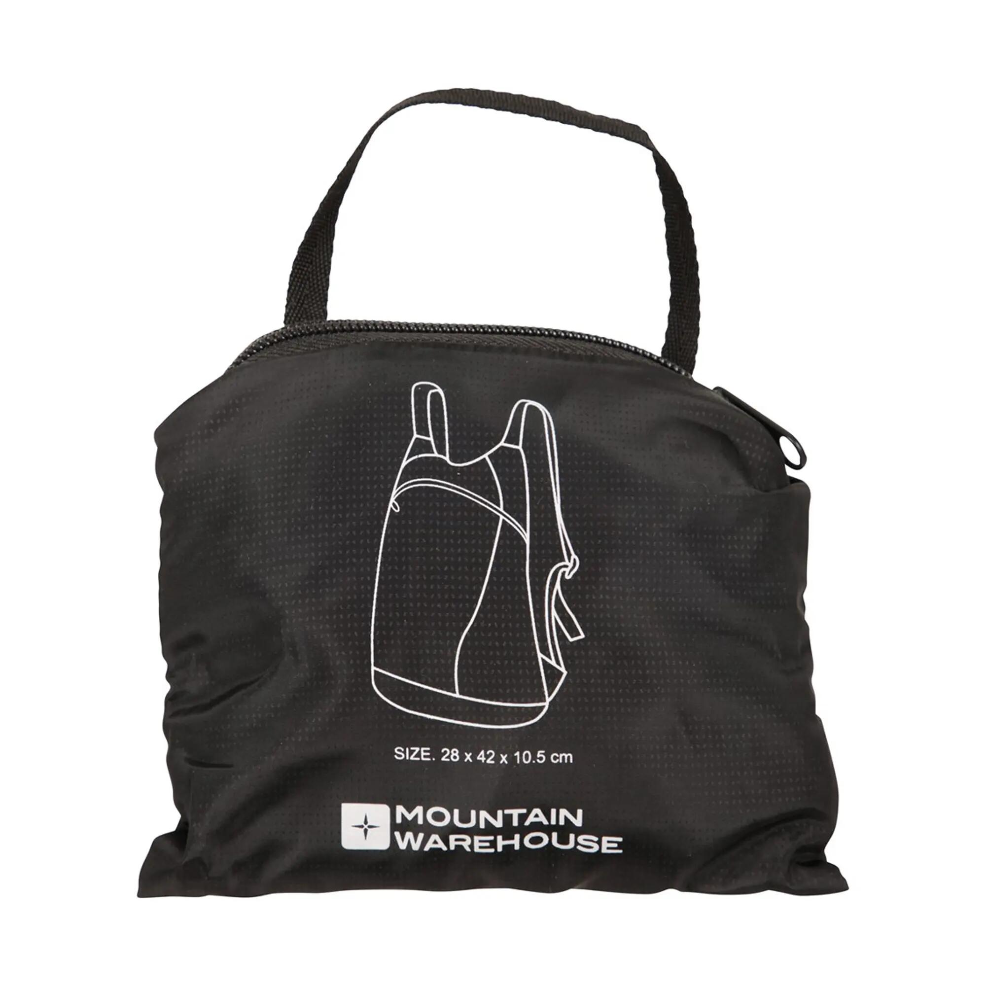 Packaway Backpack (Black) 4/4