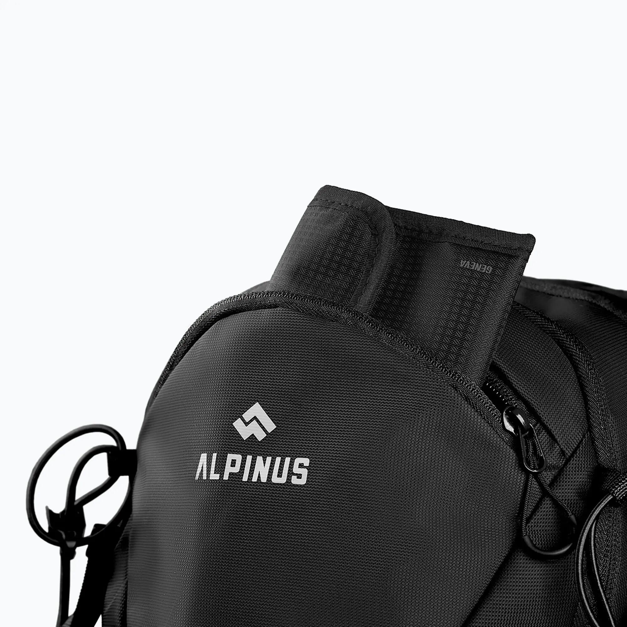 Plecak z siatką dystansową Alpinus Ornak 30 - black 4/7