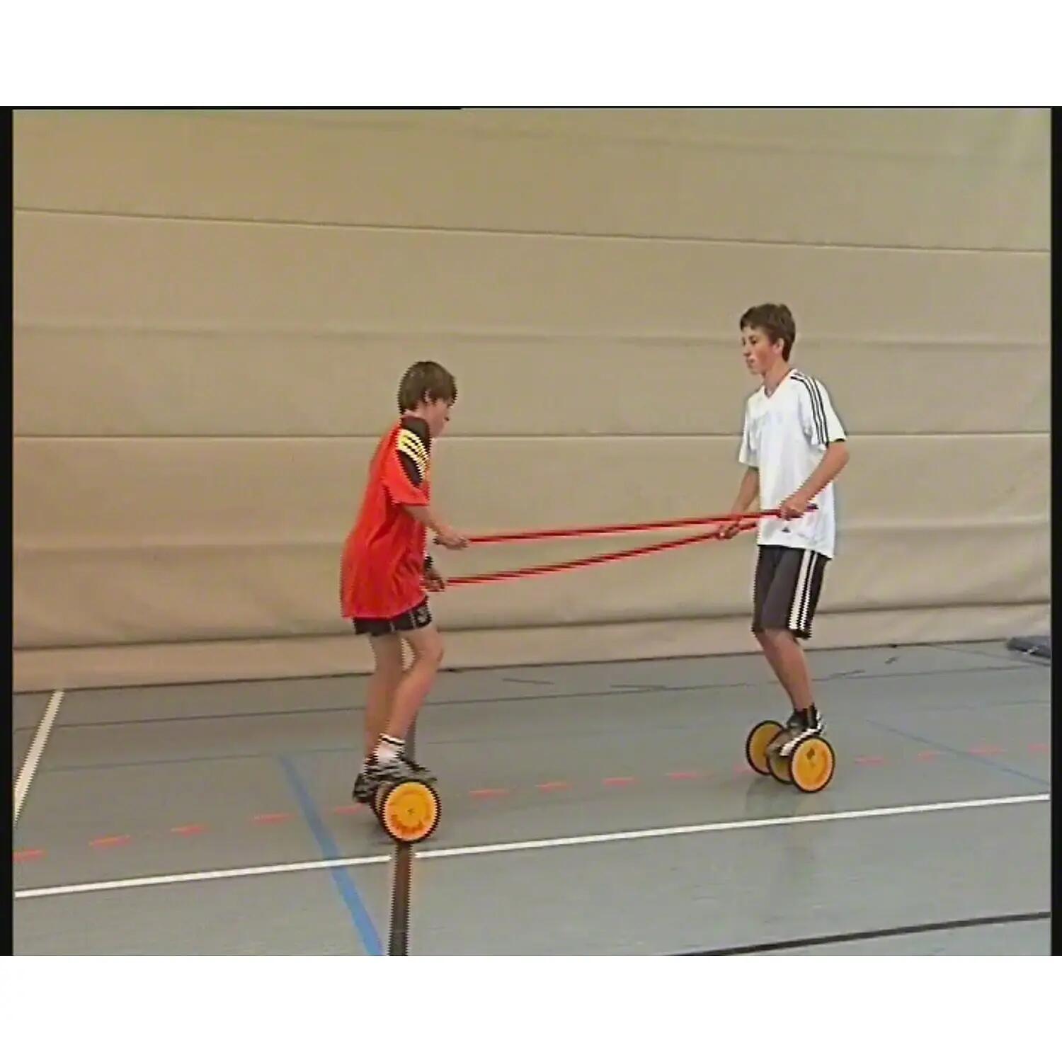 Koordinationstrainer Sport Mit schwarzen Reifen Scooter Unisex 3/4
