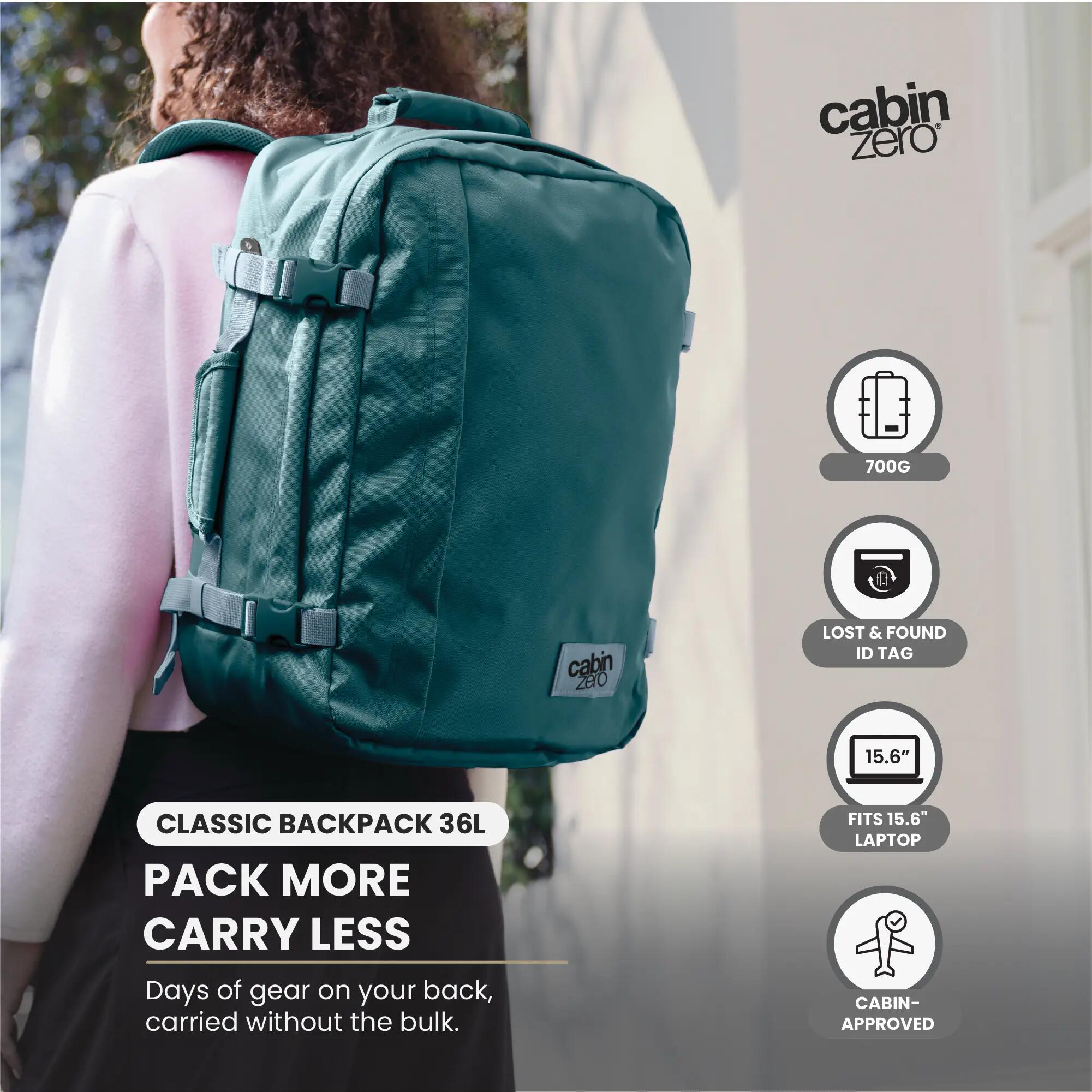Rucksack CABINZERO CLASSIC 36L Herren - blau 2/10