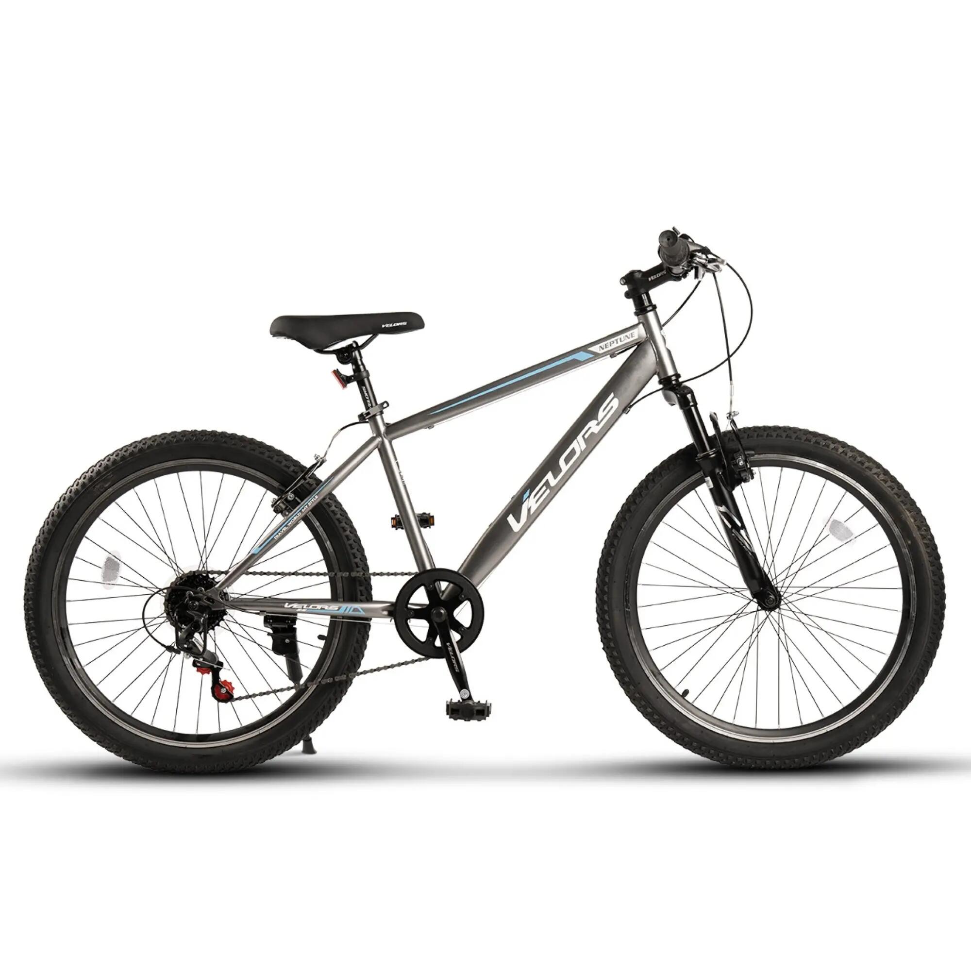 Bicicletă Copii 7v Neptune, Gri/Albastru