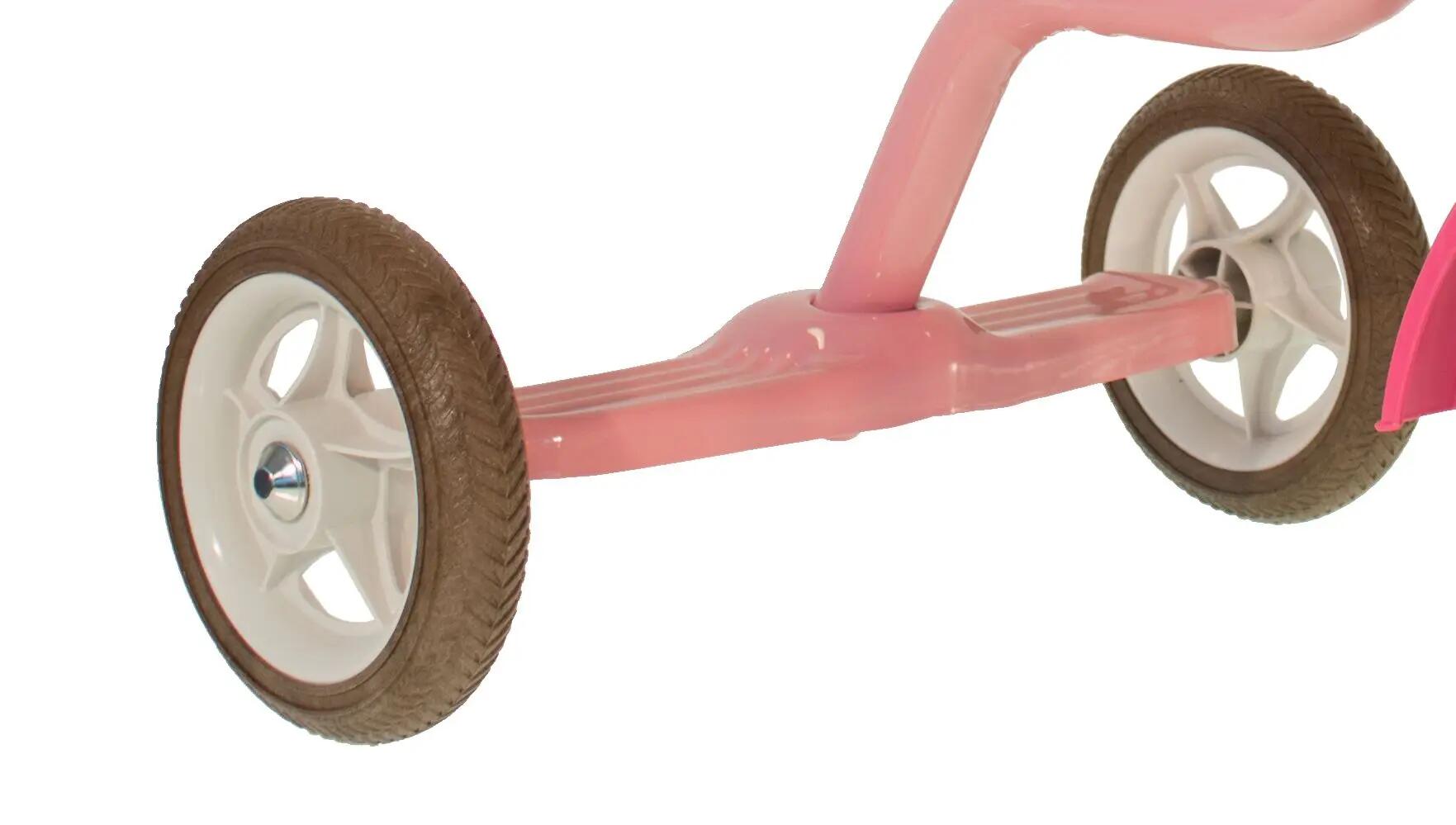 Italtrike Super Lucy Triciclo 10 pollici Rose Garden Rosa 6/6