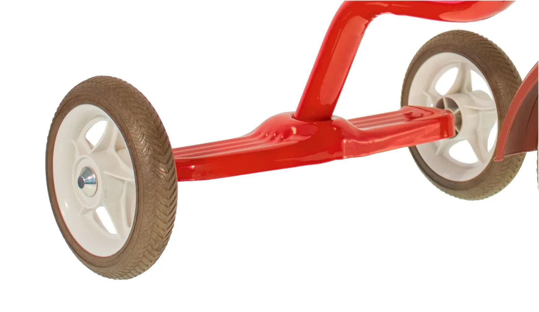 Italtrike Super Touring Triciclo in metallo 10 pollici Champion Rosso 6/6