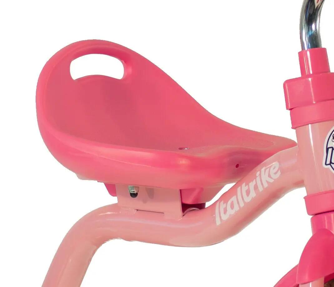 Italtrike Transporter Triciclo bambini 10 pollici Rose Garden Rosa 5/6