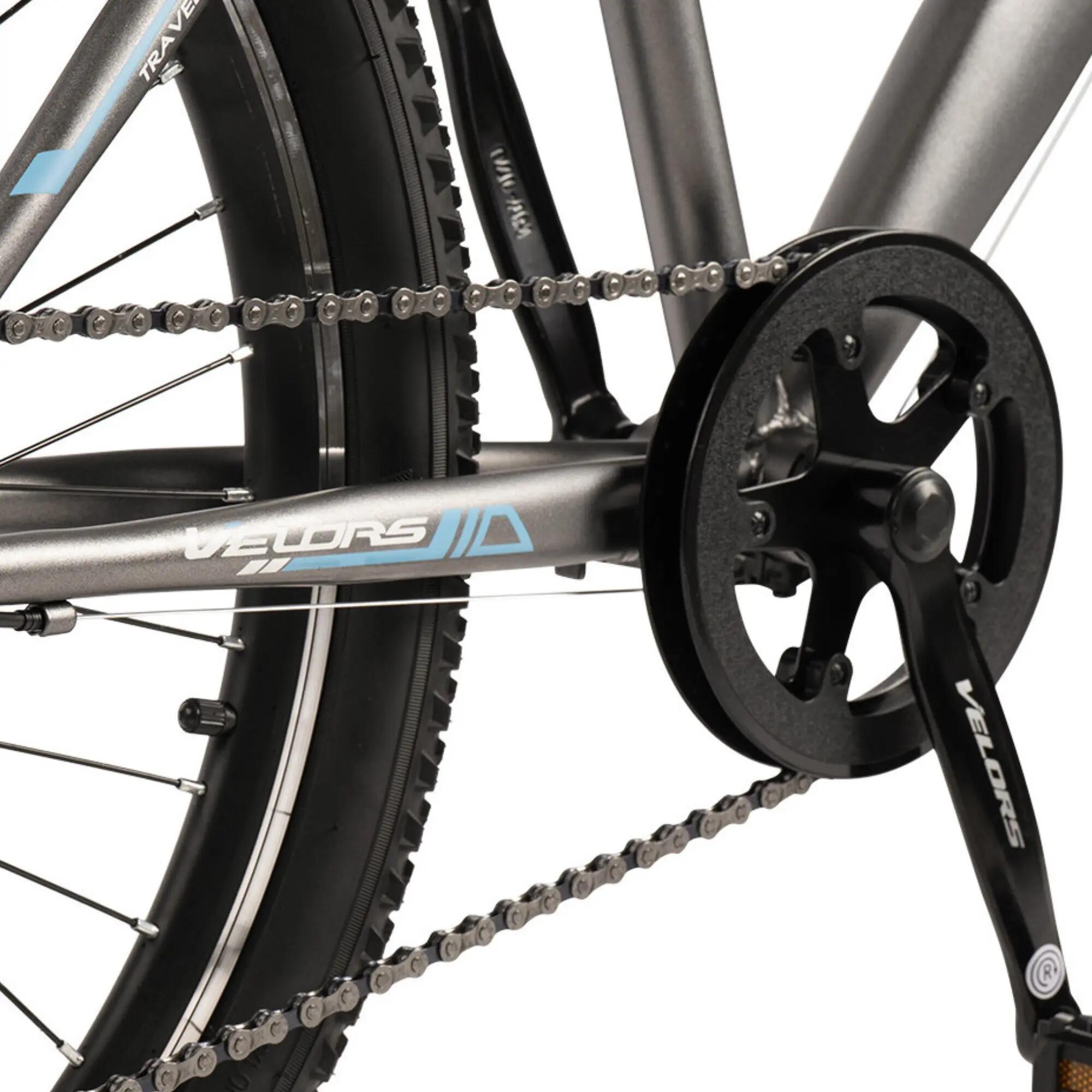 Bicicletă Copii 7v Neptune, Gri/Albastru 6/6
