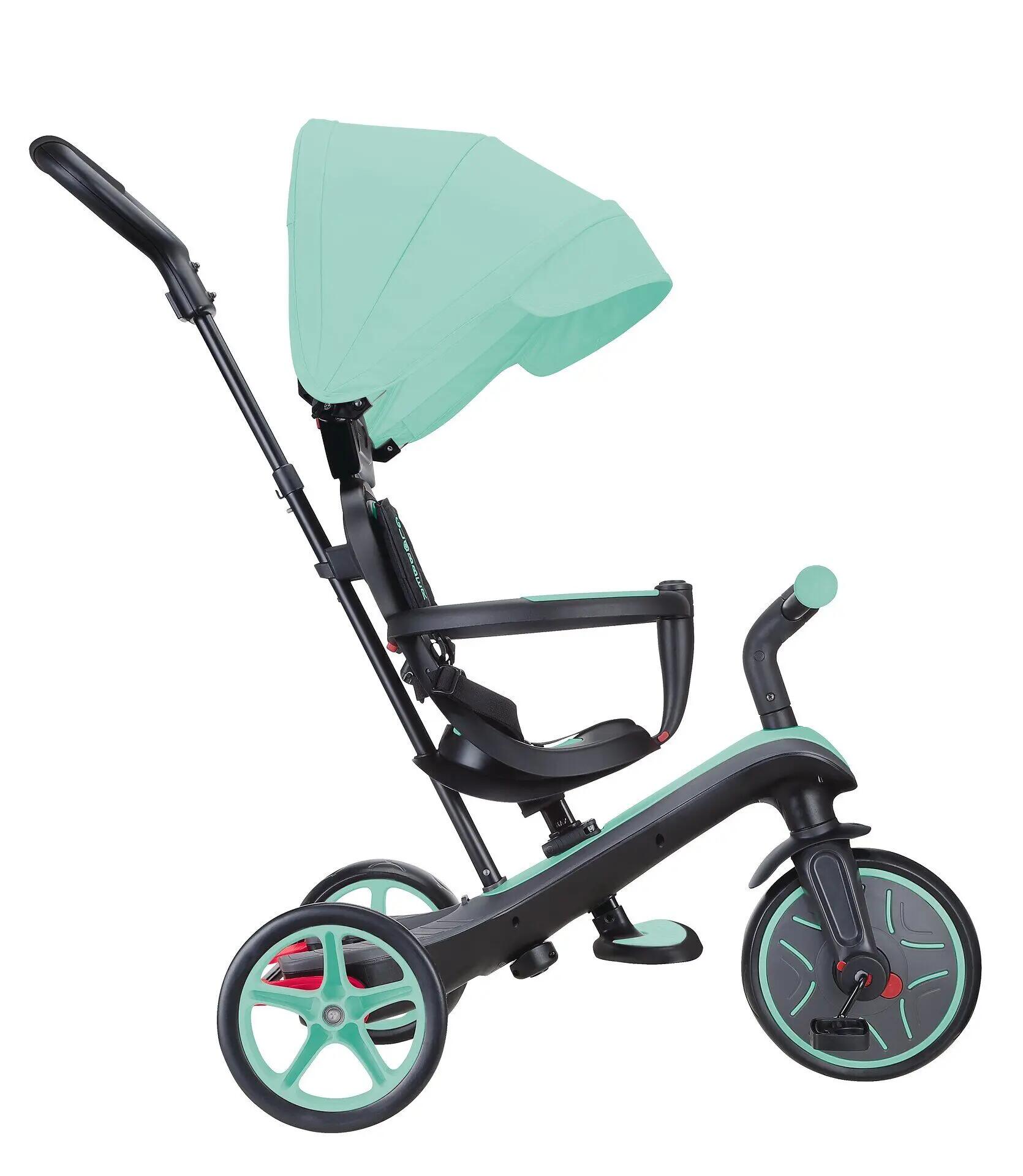 Triciclo evolutivo para bebé EXPLORER 4 en 1 - Verde menta 15/15