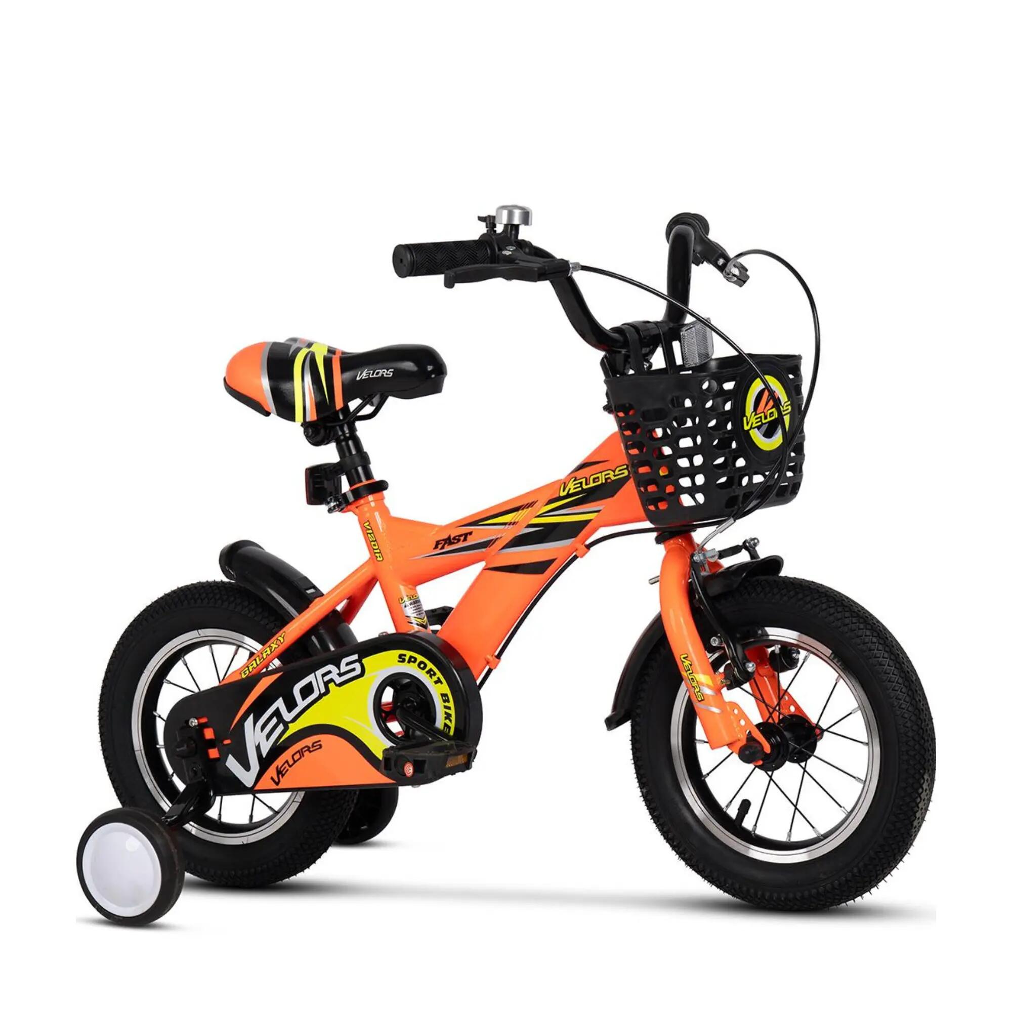 Bicicletă Copii Galaxy, Portocaliu/Verde 3/7