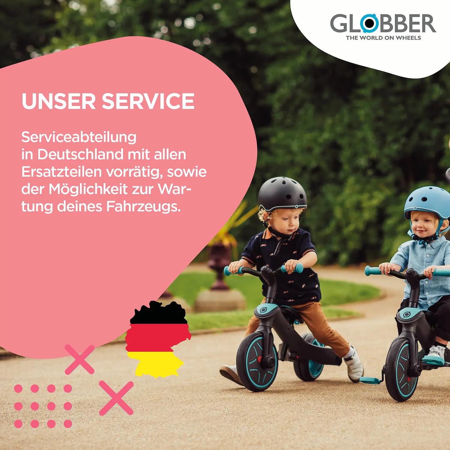 Scooter Laufrad / Dreirad  Trike Explorer 4 in 1 7/15