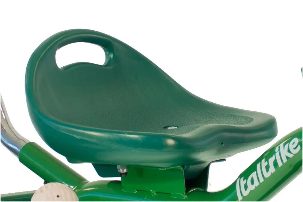 Italtrike Passenger Triciclo con maniglione 10 pollici Primavera Verde 4/5