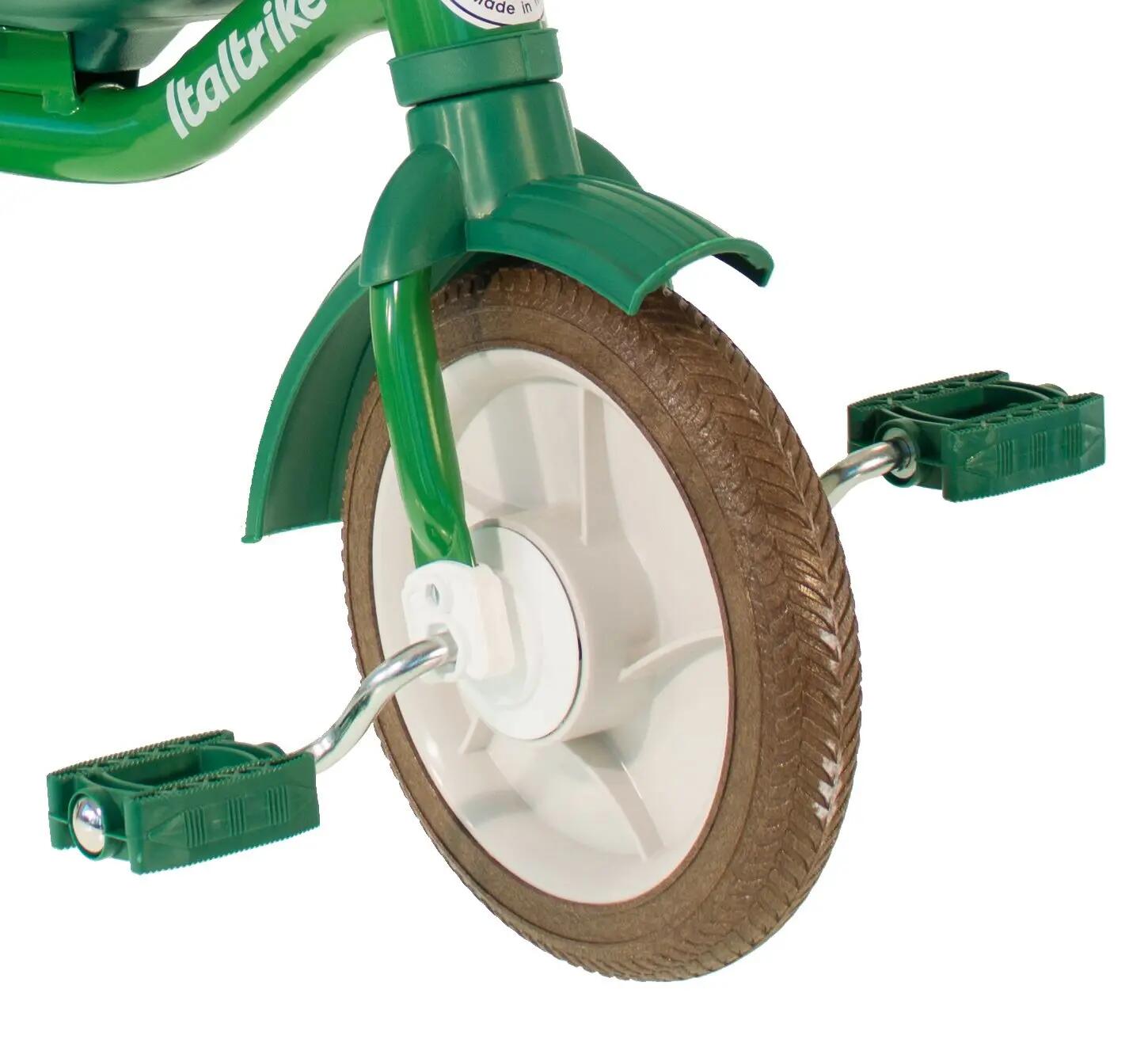 Italtrike Transporter Triciclo bambini 10 pollici Primavera Verde 4/6