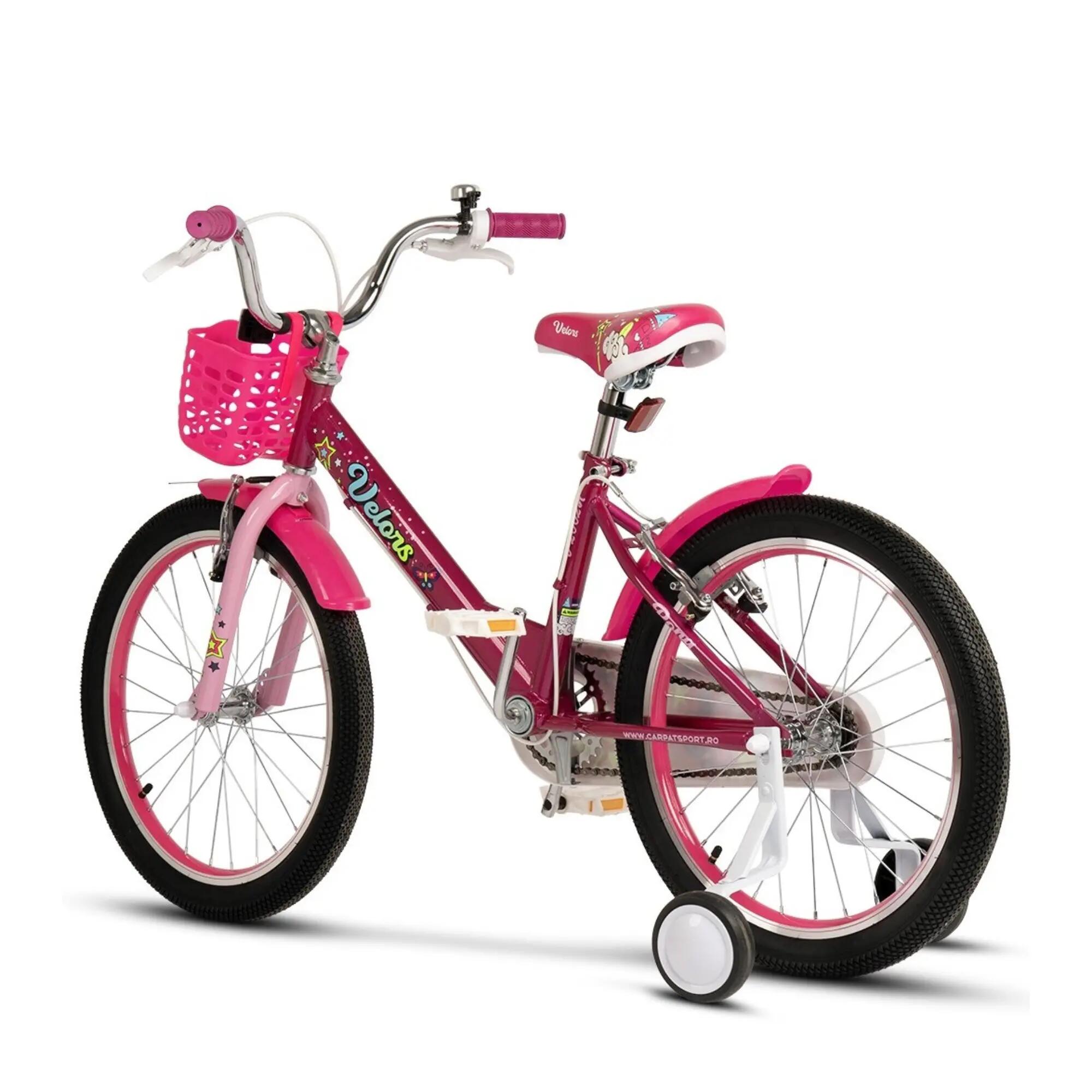 Bicicletă Copii Pony, Fucsia/Roz 2/3