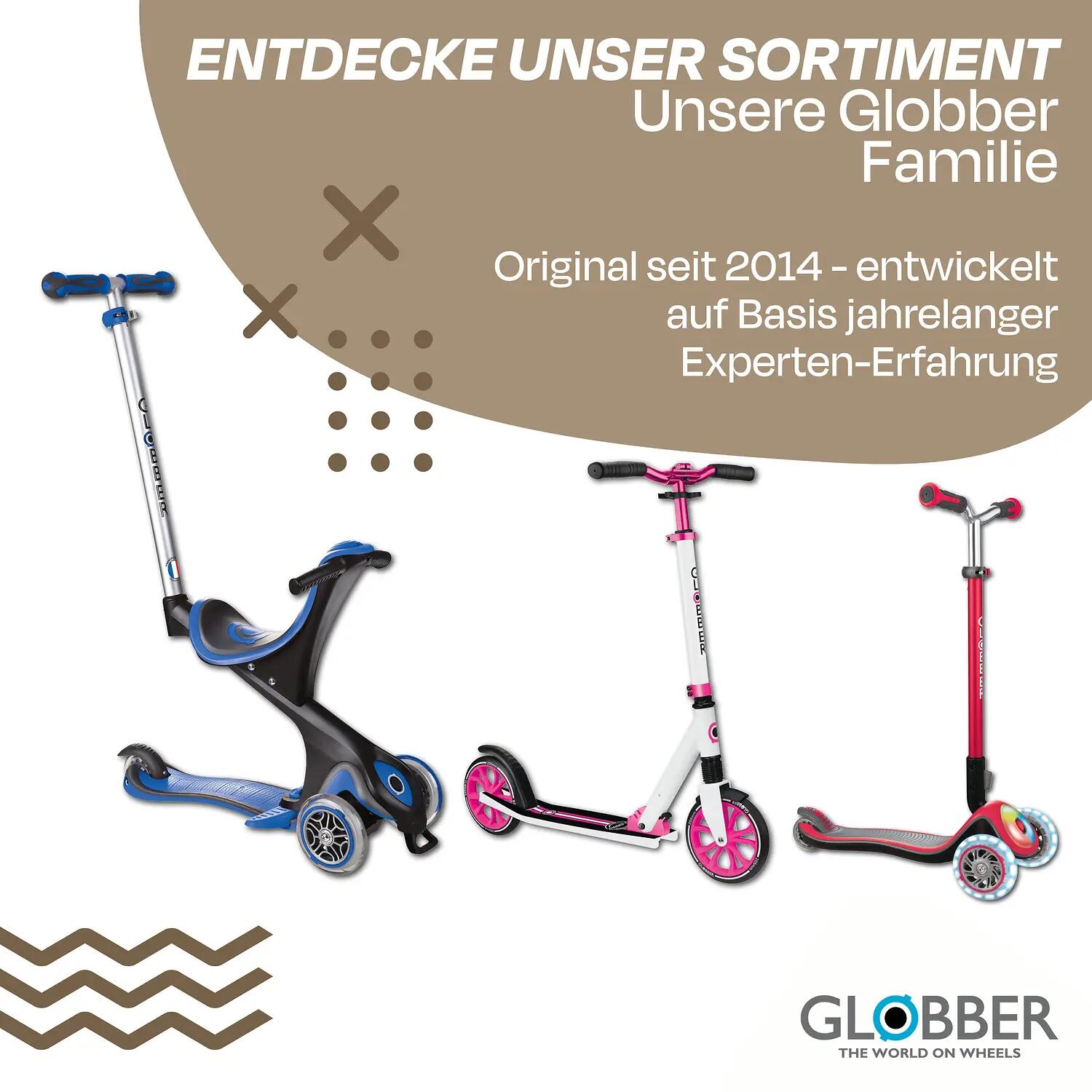 Globber Trike 4 in 1 in Bruin 8/15