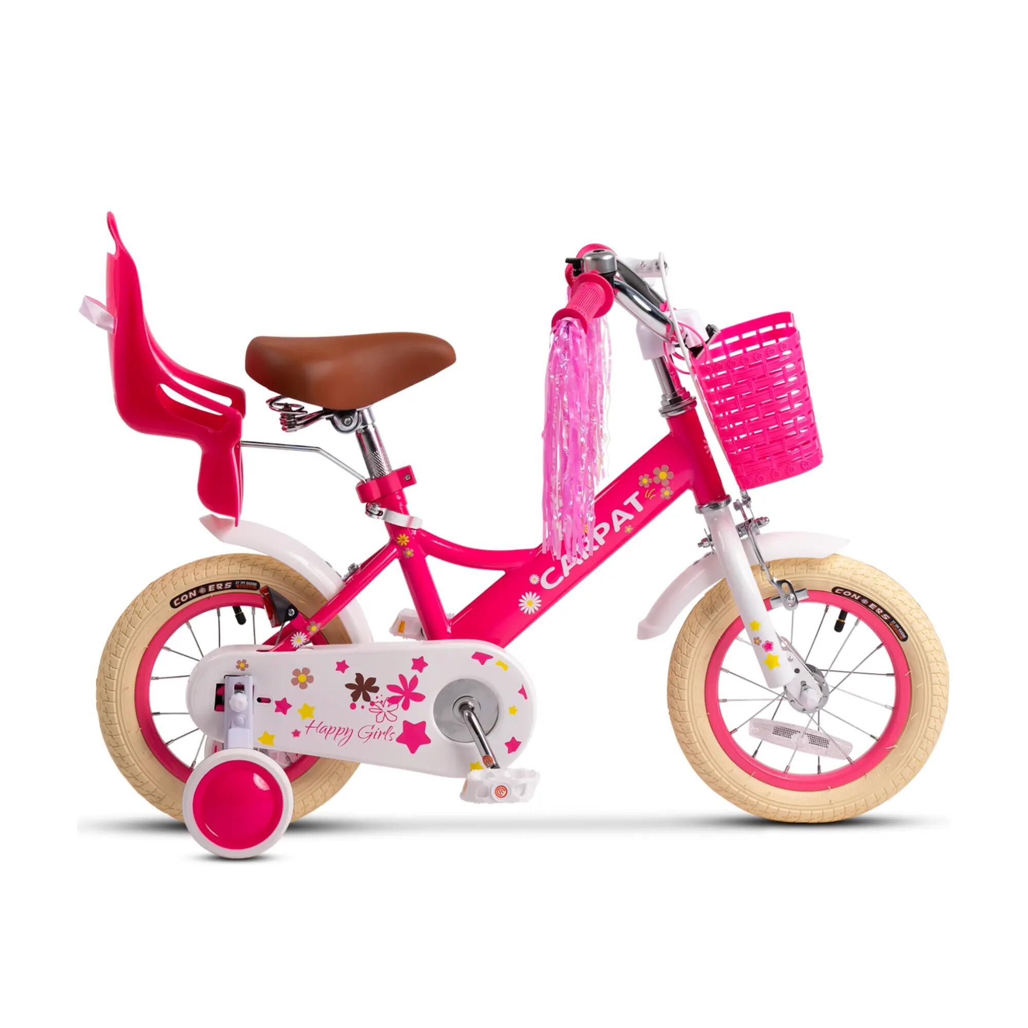 Bicicletă Copii Happy Rosu