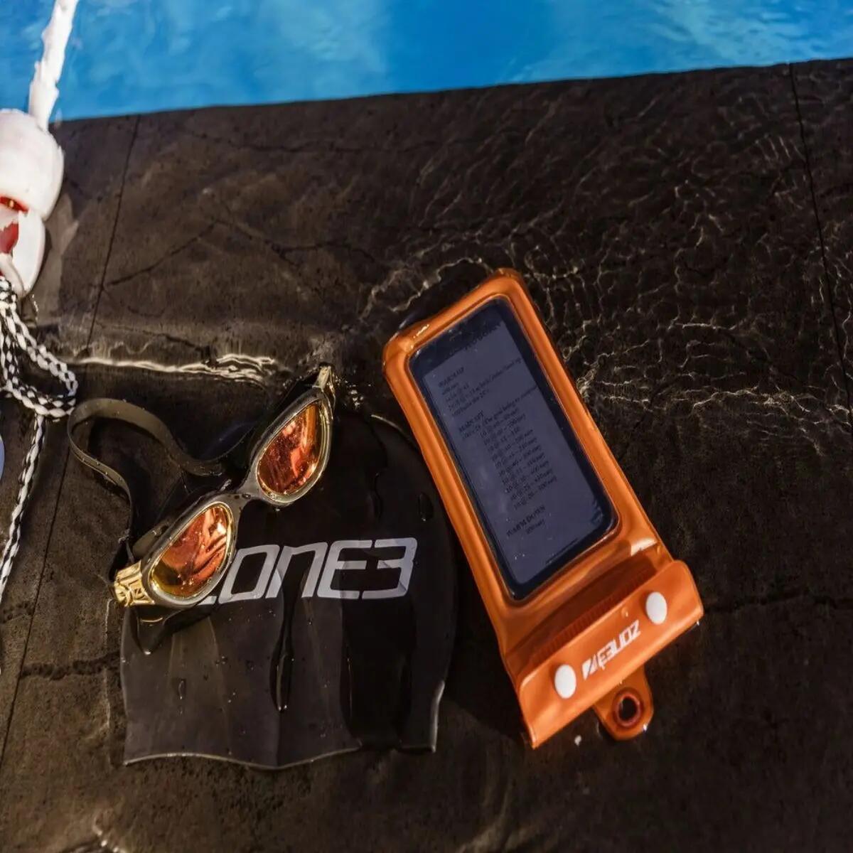 Cuffia Speedo in poliestere - Rosso 3/5