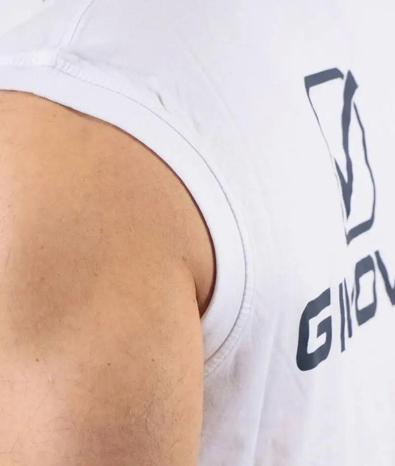 Givova Sponsor Logo Grote Tanktop Wit 4/4