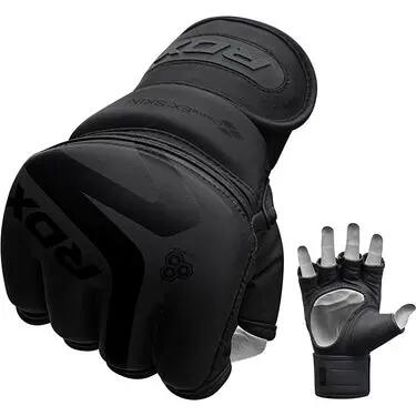 Gants MMA RDX F15 Noir Leather X 2/7