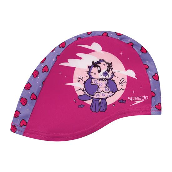 Bonnet De Bain En Polyester Motif/style Imprimé Loutre Enfant (Rose Imprimé)