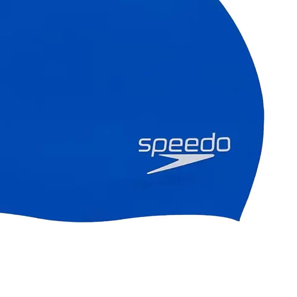 Bonnet De Bain En Silicone Motif/style Logo BIOFUSE Adulte (Bleu) 3/4