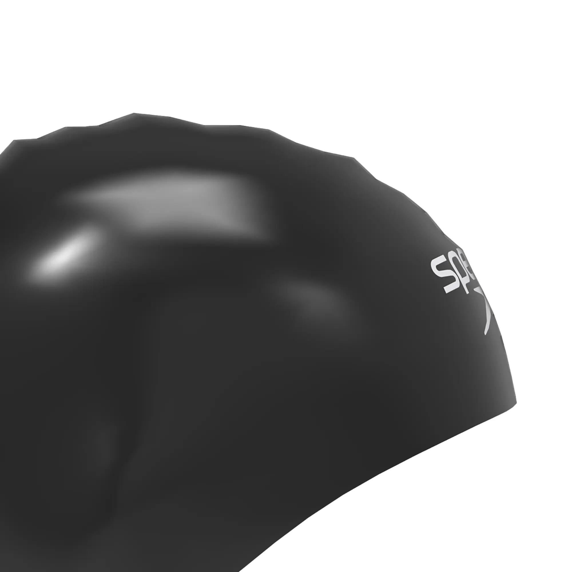 Speedo Fastskin Hiro szilikon úszósapka, fekete, L 2/4